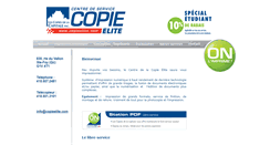 Desktop Screenshot of copieelite.com